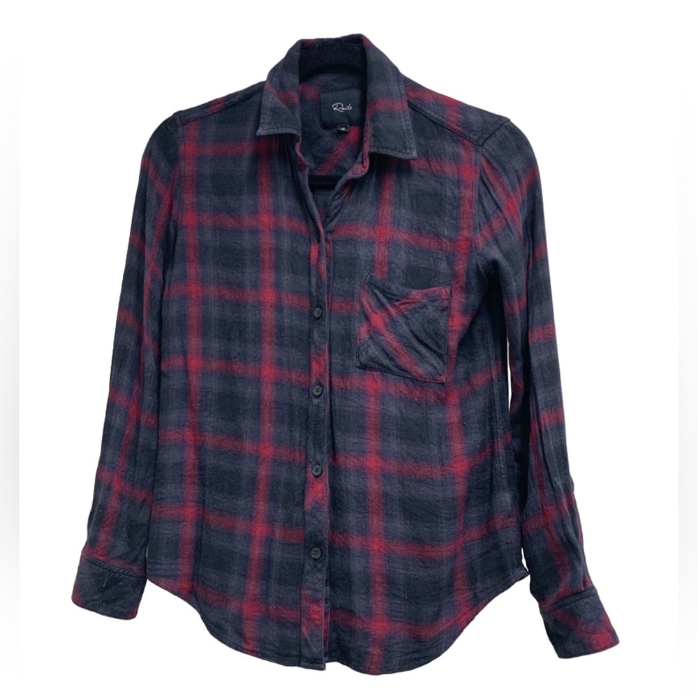 Rails Hunter Button-Up Shirt Women’s Size XS - Picture 9 of 13